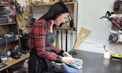 Rusya'da öğrendiği ustalıkla Eskişehir'de 'ömürlük' üretim yapıyor