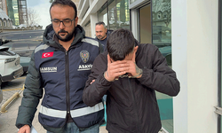 Samsun'da altın zannettiği bilezikleri çaldı, tutuklandı