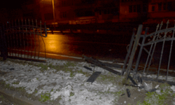 Samsun'da buzlanma zincirleme kazaya neden oldu