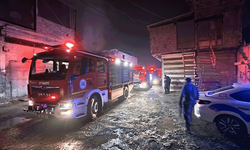 Şanlıurfa'da iş yerindeki yangına itfaiye müdahale etti