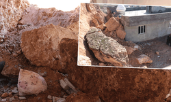 Şırnak’ta heyelan faciası kıl payı atlatıldı