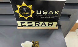 Uşak’ta çok sayıda yasaklı madde ele geçirildi: 1 gözaltı