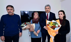 Vali Yılmaz'ın ilk ziyareti şehit ailesine oldu