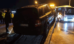 Zonguldak'da cip korkuluklarda askıda kaldı