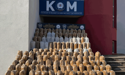 Adana'da 2 ton 500 kilogram kaçak tütün ele geçirildi