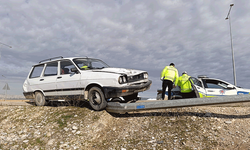 Adıyaman'da otomobil ile kamyon çarpıştı: 1 yaralı