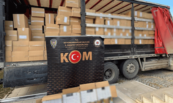 Afyon’da 6 milyon 500 bin kaçak makaron ele geçirildi