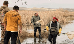 Balıkdamı'nda çöp toplayarak farkındalık yarattılar