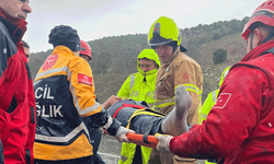 Balıkesir-Bursa kara yolunda korkutan kaza