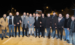 Başkan Dökmeci ve CHP heyeti kırsal mahallede vatandaşın nabzını tuttu