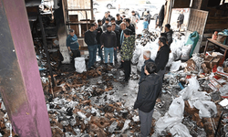 Batman'da sanayi sitesinde yangın: Alevler büyümeden söndürüldü