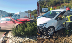 Bilecik'te iki otomobil çarpıştı: 3 yaralı