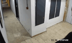 Elazığ'da güvenlik kameralarına zarar veren şahıs kameraya yakalandı