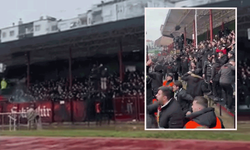 EsEs taraftarından muhteşem atmosfer: Deplasmanı eve çevirdiler