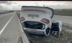 Eskişehir-Sarıcakaya yolunda otomobil takla attı: 5 yaralı