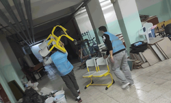 Eskişehir'de 25 yükümlü 6 okulu tatilde baştan sona temizledi