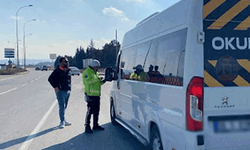 Eskişehir'de 65 servis aracı ve şoför kusurlu bulundu