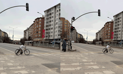 Eskişehir'de iş çıkışında trafikte tedirgin eden görüntü