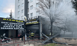 Eskişehir'de iş yerinde yangın: Ekipler seferber oldu