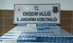 Eskişehir’de jandarma 694 paket kaçak sigara ele geçirildi
