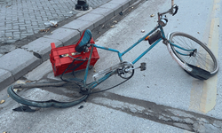 Eskişehir’de kaza: Bisikletli yaşlı adam hastanelik oldu