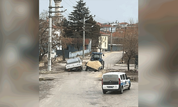 Eskişehir'de yol çöktü: Daha önce toprakla kapatılmış!