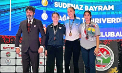 Eskişehirli sporcu Sudenaz Bayram'dan Türkiye şampiyonluğu