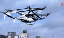 Japon firmanın uçan arabası ilk kez Tokyo semalarında