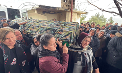 Kahramanmaraş'ta öldürülen 2 çocuk annesi son yolculuğuna uğurlandı