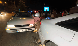 Karaman’da otomobiller çapıştı: 1 yaralı