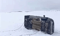 Kars’ta kar, kazaları beraberinde getirdi