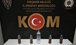 Kırşehir'de kaçak alkol operasyonu