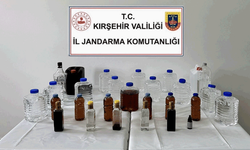 Kırşehir'de kaçak alkol operasyonu