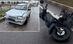 Kütahya’da trafik kazası: Otomobil ve motosiklet çarpıştı! 2 ağır yaralı