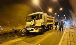 Ordu'da tünelde kaza: Uzun araç kuyruğu oluştu