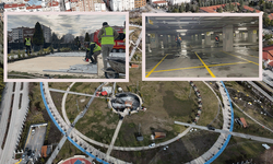 Recep Tayyip Erdoğan Millet Bahçesi'nde çalışmalarda sona gelindi