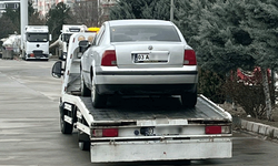 Afyon’da polisi görmezden gelen sürücü yakalandı