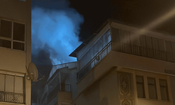 Ankara'da çatı katı yangını paniğe neden oldu