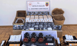 Antalya'da 150 kilo kıyılmış tütün ele geçirildi