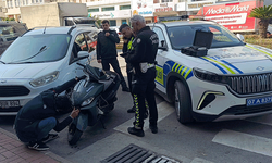 Antalya'da motosikletini devirdi, 48 bin ceza yedi