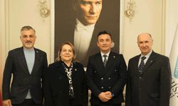 Başkan Dökmeci Elektrik Mühendisleri Odası heyetini ağırladı