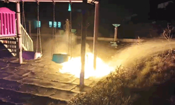 Bilecik’te parkta yakılan ateş yangına neden oldu