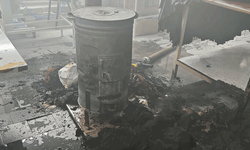 Bilecik’te tekstil atölyesinde yangın: Malzemeler zarar gördü