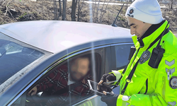 Burdur'da emniyet kemeri denetimi