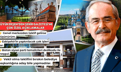 Büyükerşen’den Şehir Gazetesi’ne çok özel açıklamalar