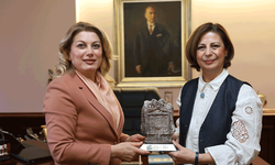 CHP Kadın Kolları Başkanı Asu Kaya'dan Başkan Ünlüce’ye ziyaret