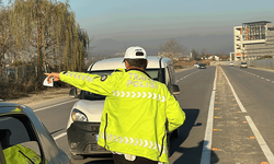 Düzce'de 506'sı hızdan bin 496 araç sürücüsüne ceza yazıldı