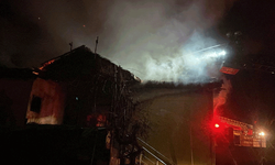 Erzincan’da ev yangını