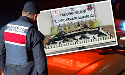 Eskişehir’de baskın: Evlerden silah, mühimmat ve kaçak alkol çıktı