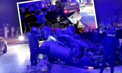 Eskişehir’de kaza: Araç hurdaya döndü, trafik durdu